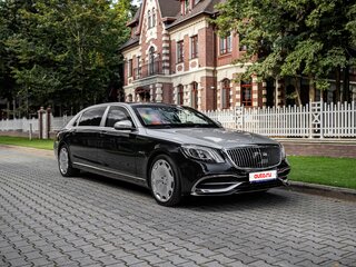 2016 Mercedes-Benz Maybach S-Класс 500 I (X222), чёрный, 12500000 рублей, вид 1