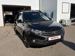 2021 Lada (ВАЗ) Granta I Рестайлинг, чёрный, 700000 рублей, вид 3