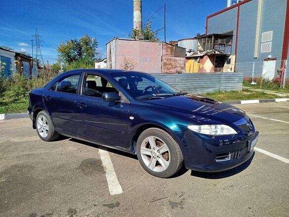 2005 Mazda 6 I (GG) Рестайлинг, зелёный, 680000 рублей - вид 11