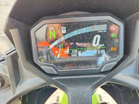 2026 Kawasaki Ninja 650, зелёный, 717641 рублей, вид 5