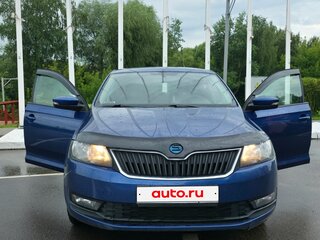 2018 Skoda Rapid I Рестайлинг, синий, 1200000 рублей, вид 3