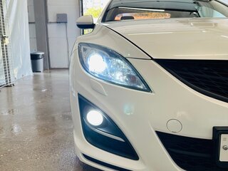 2011 Mazda 6 II (GH) Рестайлинг, белый, 1150000 рублей, вид 2