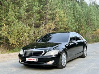 2007 Mercedes-Benz S-Класс 350 Long V (W221), чёрный, 1100000 рублей, вид 1