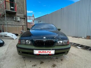 2001 BMW 5 серии 520i IV (E39) Рестайлинг, зелёный, 350000 рублей, вид 2