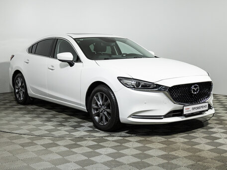 2023 Mazda 6 Atenza III (GJ) Рестайлинг 2, белый, 2449700 рублей, вид 3