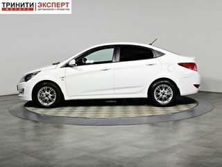 2015 Hyundai Solaris I Рестайлинг, белый, 985000 рублей, вид 5