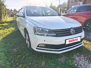 2015 Volkswagen Jetta VI Рестайлинг, белый, 780000 рублей, вид 2