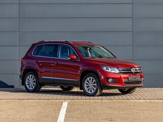 2011 Volkswagen Tiguan I Рестайлинг, красный, 1245000 рублей, вид 3