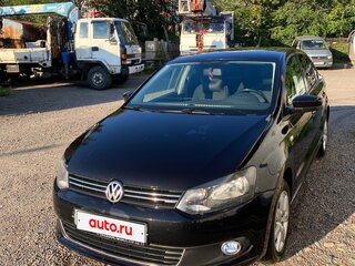 2013 Volkswagen Polo V, чёрный, 595000 рублей, вид 1