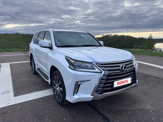 2018 Lexus LX 450d III Рестайлинг 2, белый, 6300000 рублей, вид 2
