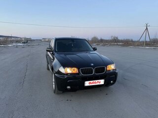 2008 BMW X3 20i I (E83) Рестайлинг, чёрный, 900000 рублей, вид 3