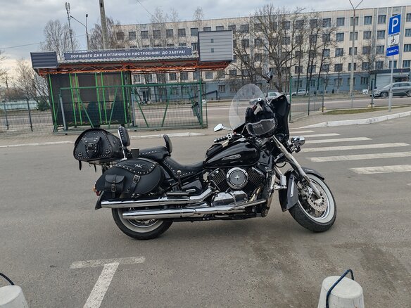2002 Yamaha XVS1100, чёрный, 600000 рублей - вид 6