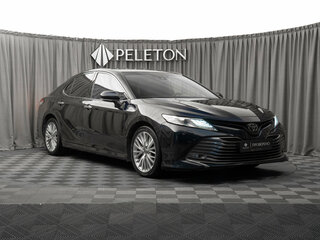2020 Toyota Camry VIII (XV70), синий, 3250000 рублей, вид 2