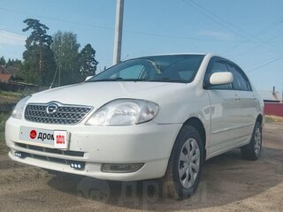 2001 Toyota Corolla IX (E120, E130), белый, 400000 рублей, вид 1