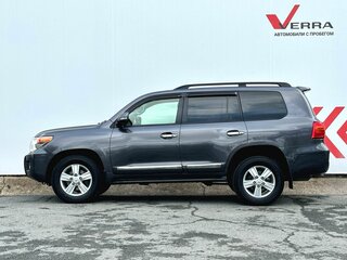 2012 Toyota Land Cruiser 200 Series Рестайлинг 1, серый, 3540000 рублей, вид 2