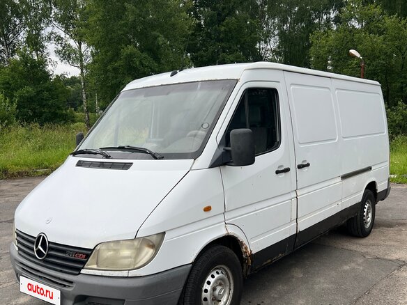 2002 Mercedes-Benz Sprinter Classic, белый, 750000 рублей - вид 2