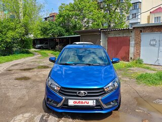 2020 Lada (ВАЗ) Vesta I, синий, 1150000 рублей, вид 2