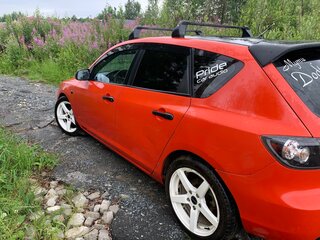 2007 Mazda 3 I (BK) Рестайлинг, красный, 350000 рублей, вид 2