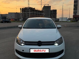 2014 Volkswagen Polo V, белый, 440000 рублей, вид 3