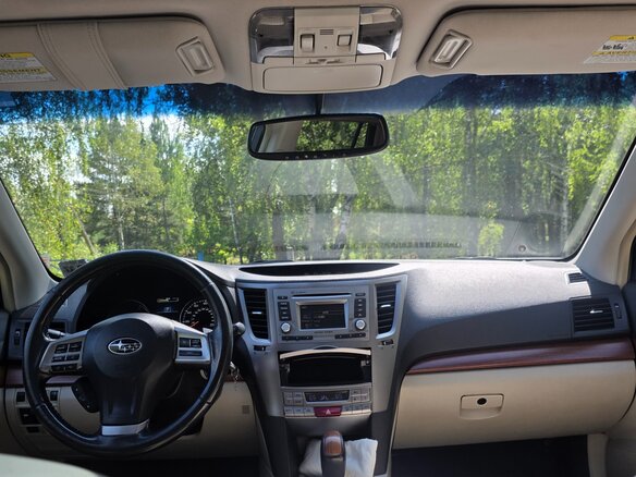 2012 Subaru Outback IV Рестайлинг, синий, 1087030 рублей - вид 6