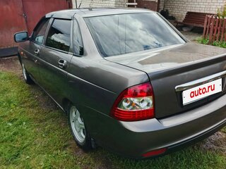 2015 Lada (ВАЗ) Priora I Рестайлинг, коричневый, 450000 рублей, вид 4