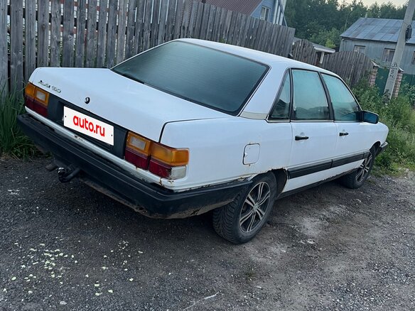 1986 Audi 100 III (C3), белый - вид 2