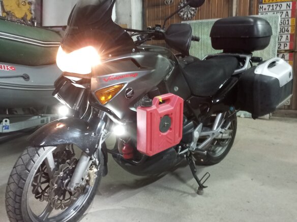 2005 Honda XL1000V Varadero, чёрный, 505000 рублей - вид 7