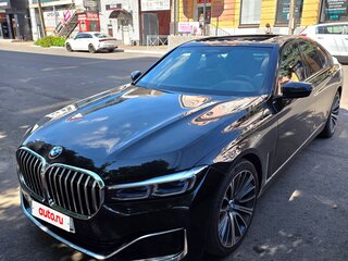 2022 BMW 7 серии 730d xDrive VI (G11/G12) Рестайлинг, чёрный, 7600000 рублей, вид 2
