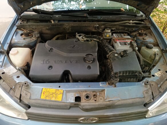 2007 Lada (ВАЗ) Kalina I, серый - вид 17