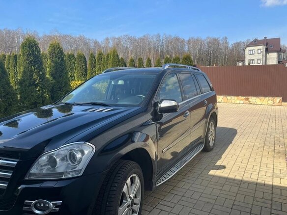 2008 Mercedes-Benz GL-Класс 500 I (X164), чёрный, 1200000 рублей - вид 4