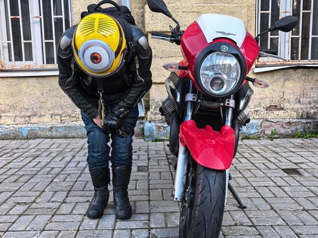 2008 Moto Guzzi 1200 Sport, красный, 400000 рублей, вид 1