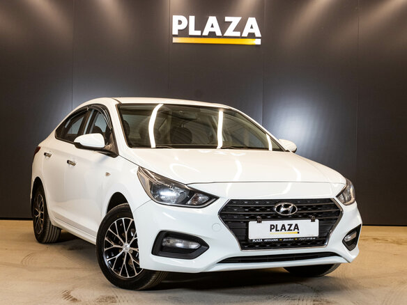 2018 Hyundai Solaris II, белый, 1175000 рублей - вид 1
