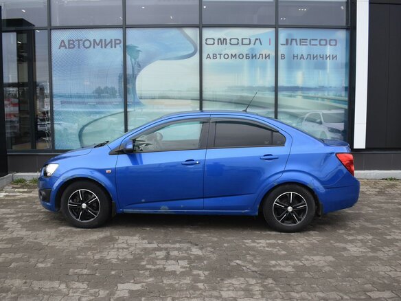 2013 Chevrolet Aveo II, синий - вид 7