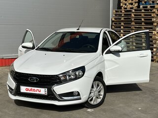 2017 Lada (ВАЗ) Vesta I, белый, 770000 рублей, вид 1