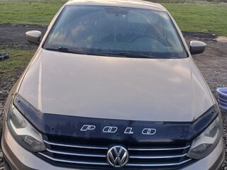 2016 Volkswagen Polo V Рестайлинг, бежевый, 1050000 рублей, вид 2