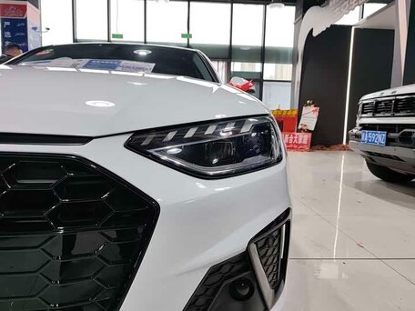2022 Audi A4 35 TFSI V (B9) Рестайлинг, белый, 2257000 рублей, вид 4