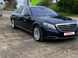 2016 Mercedes-Benz Maybach S-Класс 400 I (X222), синий, 3000000 рублей, вид 4