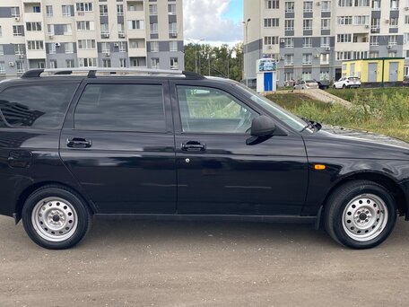 2012 Lada (ВАЗ) Priora I, чёрный, 269000 рублей, вид 4