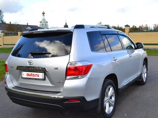 2011 Toyota Highlander II (XU40) Рестайлинг, серебристый, 1730000 рублей, вид 4