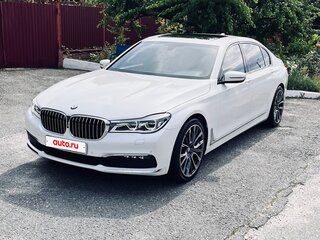 2016 BMW 7 серии 740d xDrive VI (G11/G12), белый, 3800000 рублей, вид 2