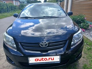 2008 Toyota Corolla AMT X (E140, E150), чёрный, 650000 рублей, вид 1