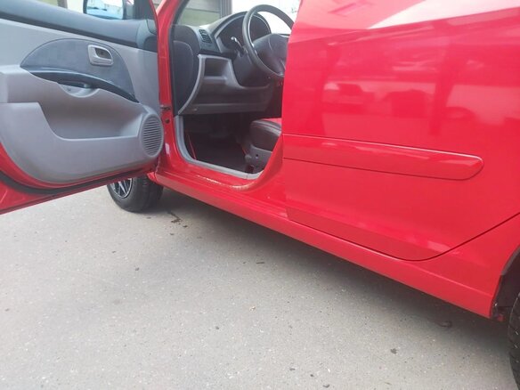 2007 Kia Picanto I Рестайлинг, красный, 500000 рублей - вид 8