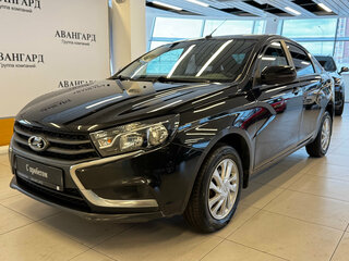 2017 Lada (ВАЗ) Vesta I, чёрный, 615000 рублей, вид 1