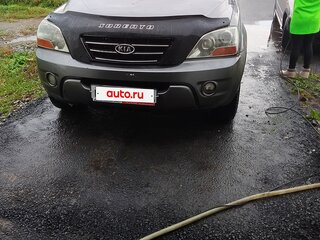 2008 Kia Sorento I Рестайлинг, серый, 800000 рублей, вид 1