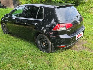 2014 Volkswagen Golf VII, чёрный, 600000 рублей, вид 3