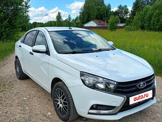 2017 Lada (ВАЗ) Vesta I, белый, 690000 рублей, вид 3