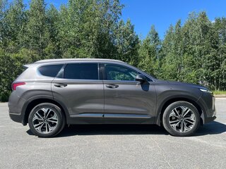 2020 Hyundai Santa Fe IV, серый, 3350000 рублей, вид 4