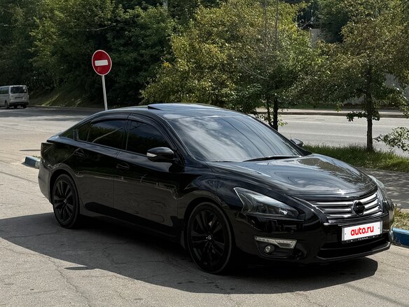 2014 Nissan Teana III (L33), чёрный, 1900000 рублей - вид 5