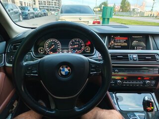 2016 BMW 5 серии 528i xDrive VI (F10/F11/F07) Рестайлинг, белый, 2200000 рублей, вид 5