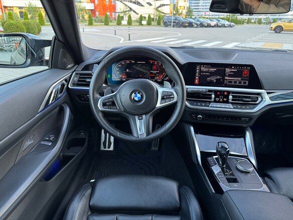 2020 BMW 4 серии M440i xDrive G22, G23, G26, чёрный, 5100000 рублей - вид 12
